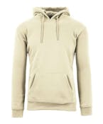 Unisex Heavyweight Fleece Pullovers - Natural, M-2X, Hood