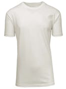 Men's Crew Neck Tees - White, Large