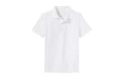 Uniform Polos - 2XL,White , Short Sleeve