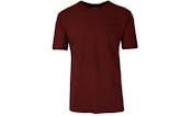 Men's Slub Tees - Maroon, Small