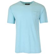 Men's Slub Tees - Sky Blue, XL