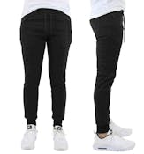 Men's Lightweight Joggers - Black, S-XL