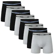Men's Boxer Briefs - 8 Pack, Size S-XL