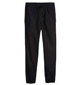 Boys' Slim Fit Twill Joggers - Black, 4-7