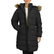 Women's Snorkel Parka Coats - Black, S-XL