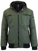 Men's Heavyweight Jackets, Olive, S-2XL