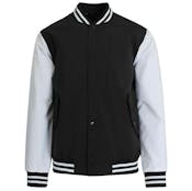 Men's Varsity Jackets, White, S-2XL