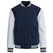 Men's Varsity Jackets, Navy, S-2XL