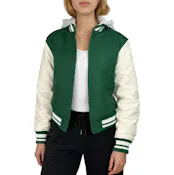 Women's Varsity Jacket - Size S-XL, Green