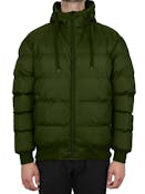 Men's Heavyweight Bubble Bomber Jackets - Olive, S-2X
