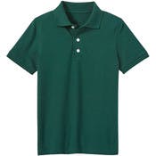 Uniform Polos - Large, Hunter Green, Short Sleeve