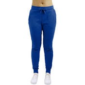 Women's Classic Jogger Sweatpants - S-2X, Blue, Fleece