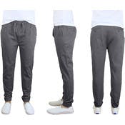 Men's Stretch Twill Joggers - S-2X, Dark Grey