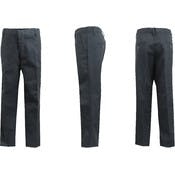 Boys' Uniform Pants - Size 10, Grey, Flat Front