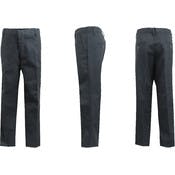 Boys' Uniform Pants - Size 20, Gray, Flat Front
