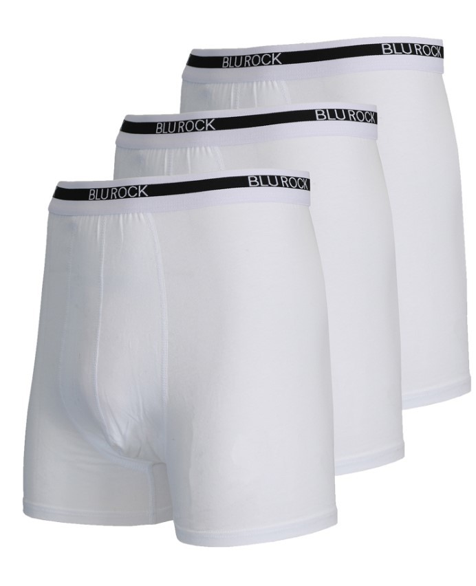 Men's Boxer Briefs in White