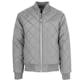 Men's Heavyweight Bomber Jackets - Gray, S-2X, Quilted