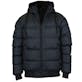 Boys' Heavyweight Bubble Bomber Jackets - Black, S-XL