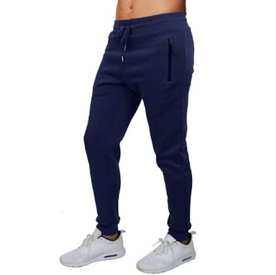 Unisex Heavyweight Fleece Joggers, Navy, M-2XL