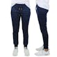Men's French Terry Joggers, Navy, M-2XL