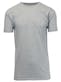 Men's Crew Neck Tees - Heather Gray, X-Large
