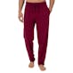 Men's Lounge Pants - Size Small-2XL, Burgundy