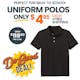 Uniform Polos - Small, Black, Short Sleeve (1 of 2)