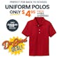 Uniform Polos - Large, Red, Short Sleeve