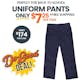 Boys' Chino Uniform Pants - Navy, 20