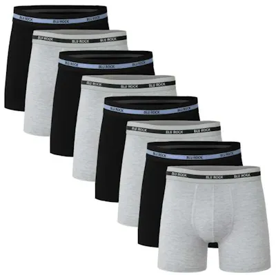 Men's Boxer Briefs - Size Small, 8 Pack