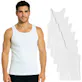 Men's A-Shirts - Size Large, 5 Pack