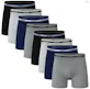 Men's Boxer Briefs - Size 2XL, 8 Pack