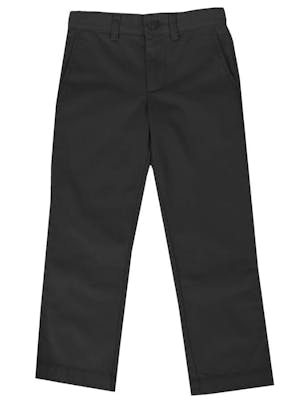 Boys' Chino Uniform Pants - Black, 10