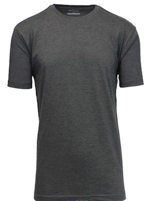 Men's Crew Neck Tees - Charcoal, Medium
