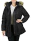 Women's Parka Jackets - Black, S-XL