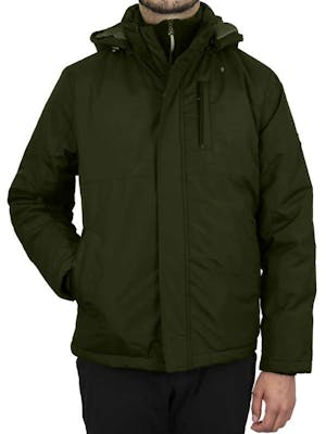 Men's Parka Jackets, Olive, S-2XL