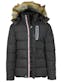 Men's Heavy Puffer Jackets, Charcoal, S-2XL