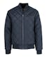 Men's Quilted Bomber Jackets, Navy, S-2XL