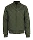 Men's Quilted Bomber Jackets, Olive, S-2XL
