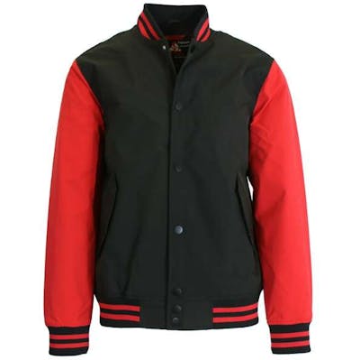 Men's Varsity Jackets, Red, S-2XL