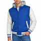 Men's Varsity Jacket - Size S-3XL, Royal