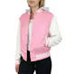 Women's Varsity Jacket - Size S-XL, Pink
