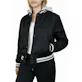 Women's Varsity Jacket - Size S-XL, Black