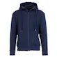 Men's Heavyweight Fleece Zip Hoodie- Size S-2XL, Navy
