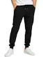 Men's Heavyweight Fleece Joggers - Size S-2XL, Black