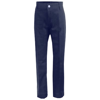 Junior Girls' Uniform Pants - Size 15/16, Navy, Straight Leg