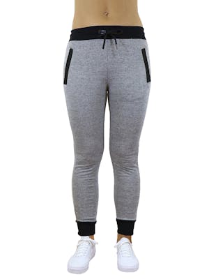 Women's Sweatpants - S-XL, Heather Grey, Slim Fit