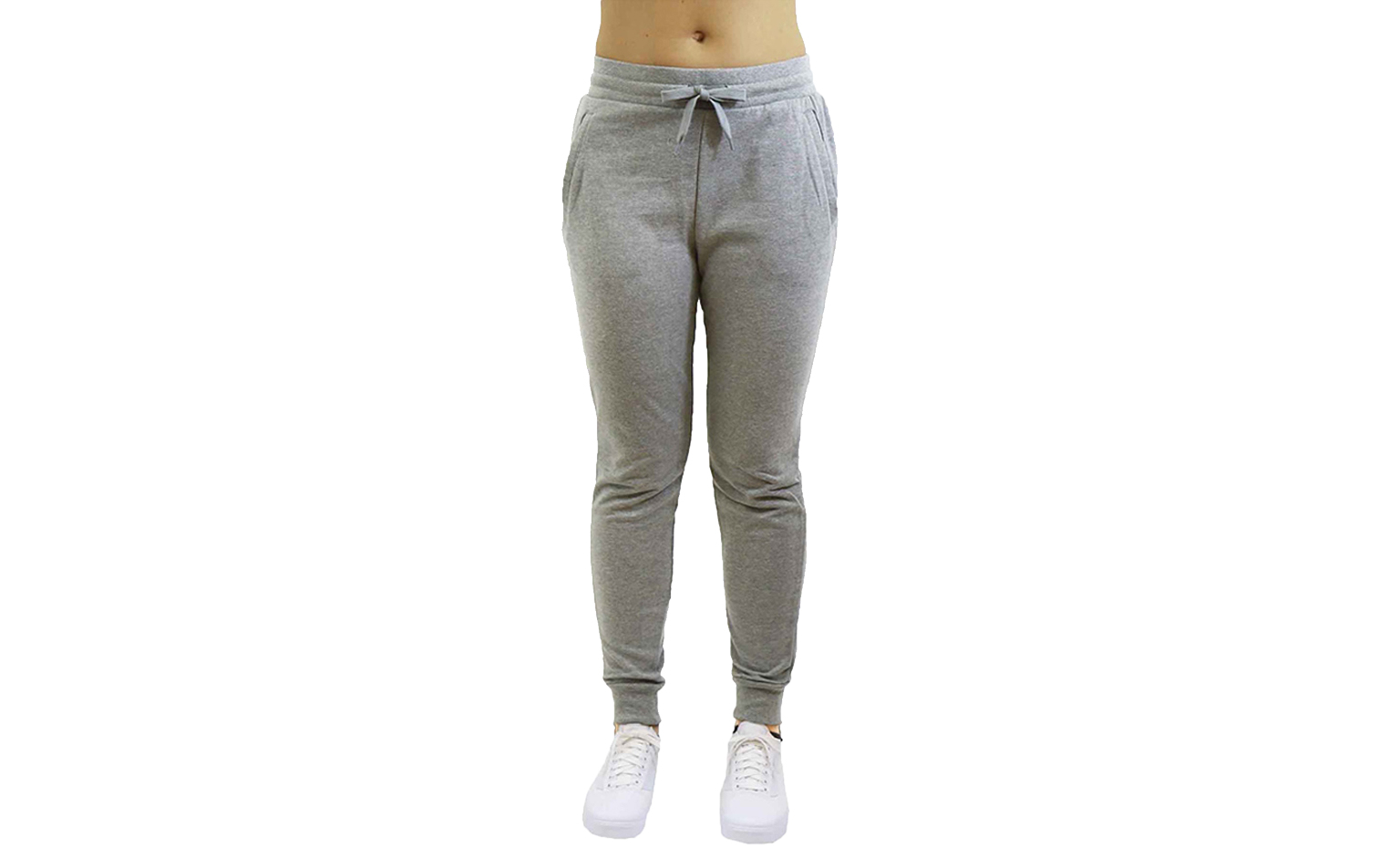 Wholesale Women's Sweatpants - S-2X, Grey, Fleece - DollarDays