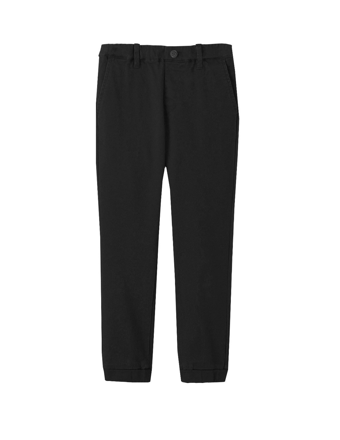 Wholesale Womens Joggers School Uniform Pants in Black