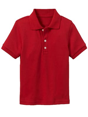 Uniform Polos - XL, Red, Short Sleeve
